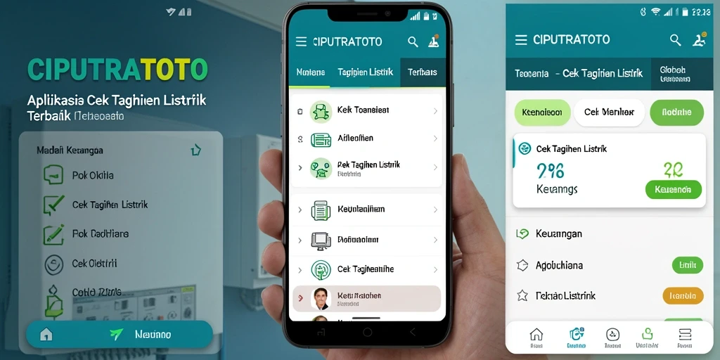 Tampilan antarmuka CIPUTRATOTO yang ramah pengguna.