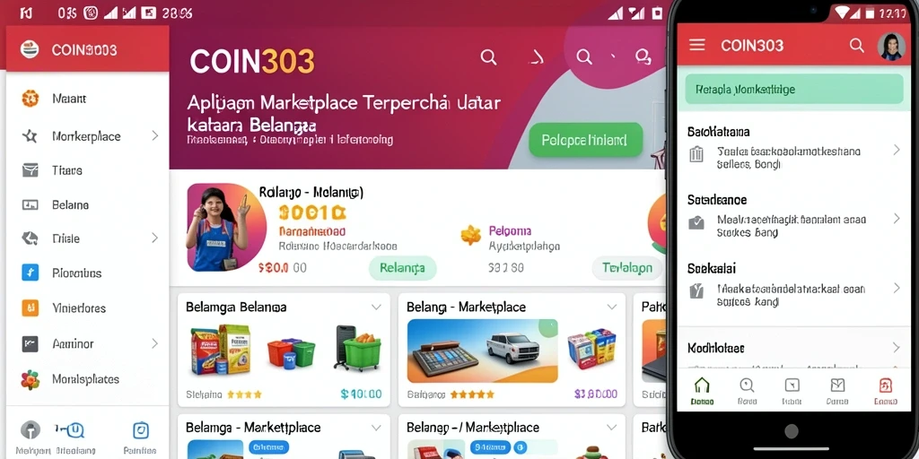 Tampilan antarmuka COIN303 yang user-friendly dan informatif.