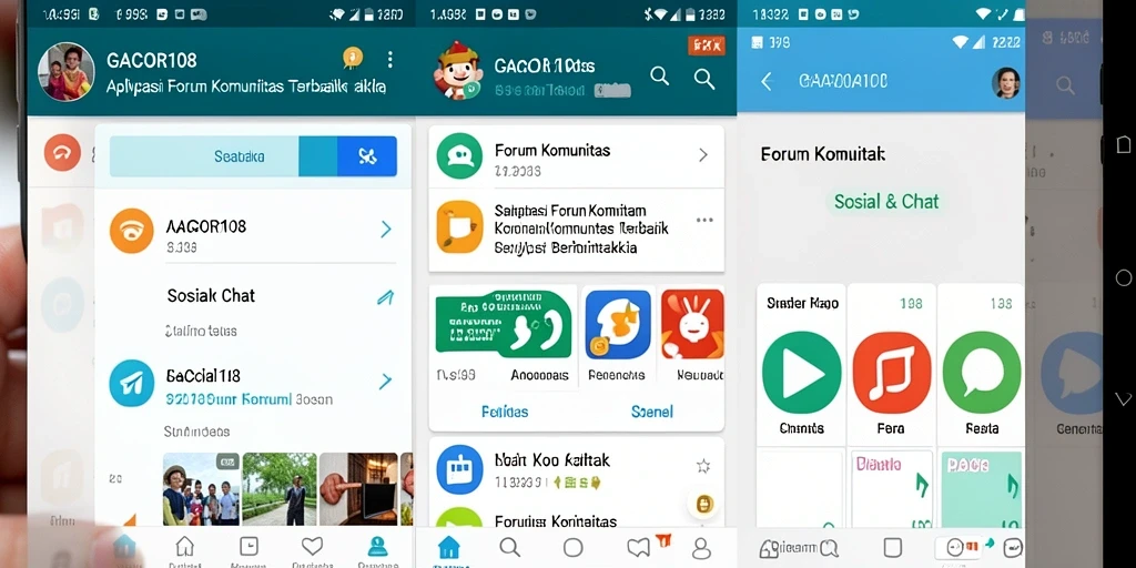 Tampilan antarmuka intuitif dari GACOR108 untuk Forum Komunitas.