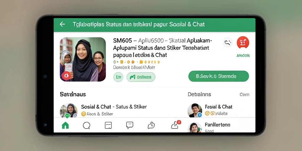 Tampilan antarmuka <strong>SM605</strong> yang menarik dan mudah digunakan.