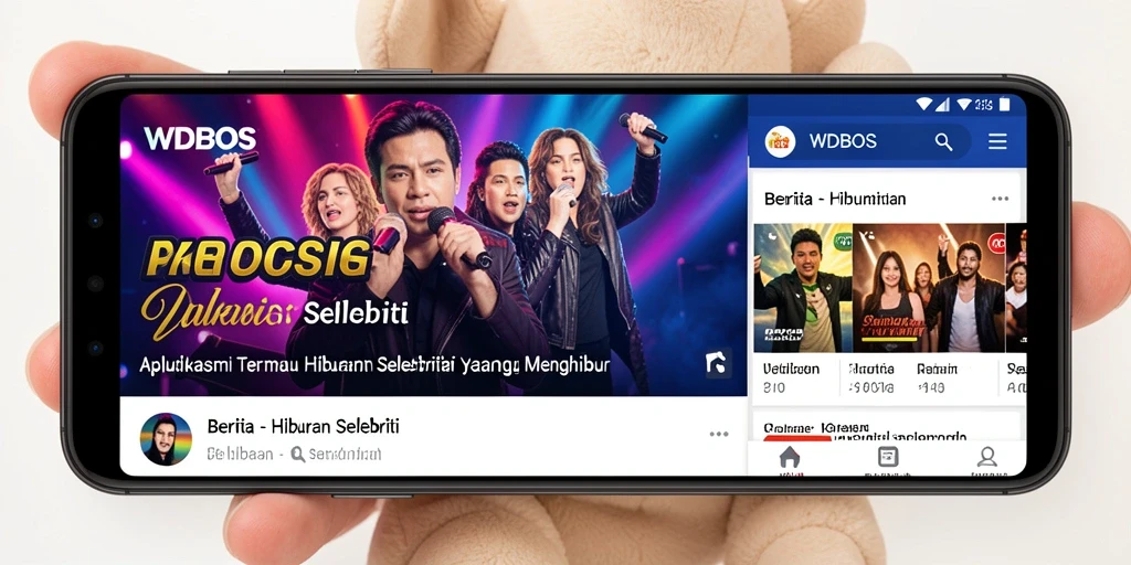 Tampilan antarmuka WDBOS yang menarik dan berwarna.